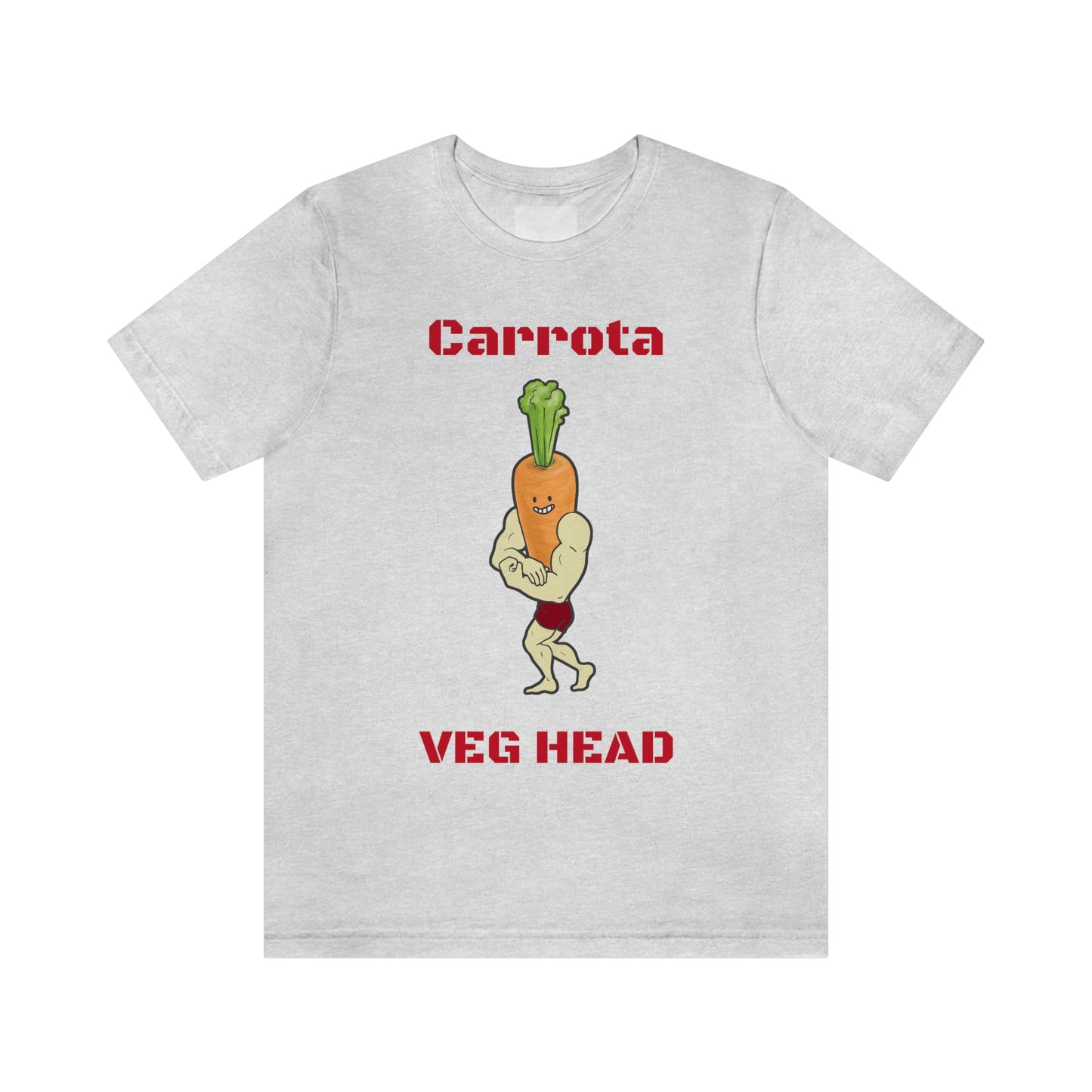 Carrota Veg Head Unisex Jersey Short Sleeve Tee