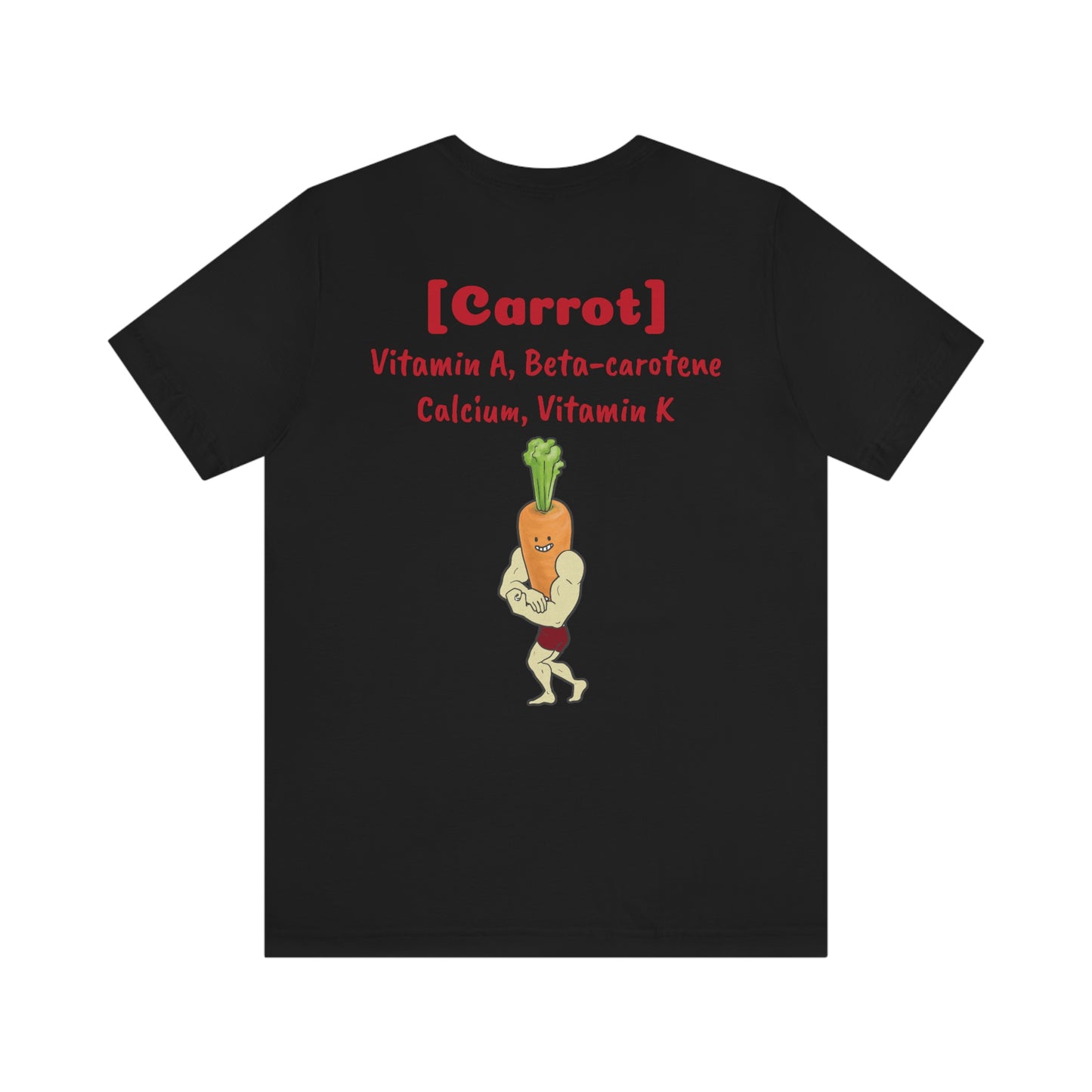 Carrota Veg Head Unisex Jersey Short Sleeve Tee