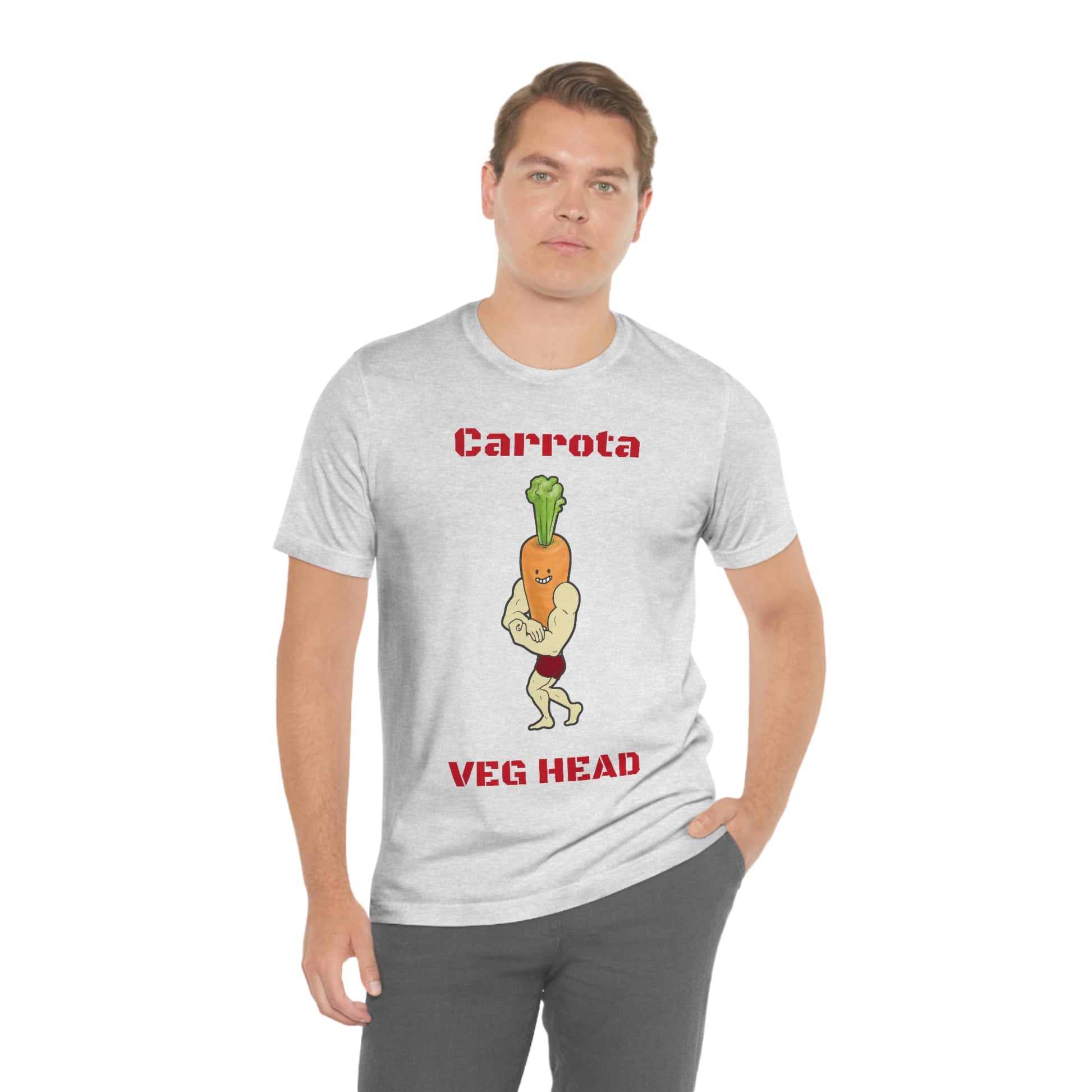 Carrota Veg Head Unisex Jersey Short Sleeve Tee