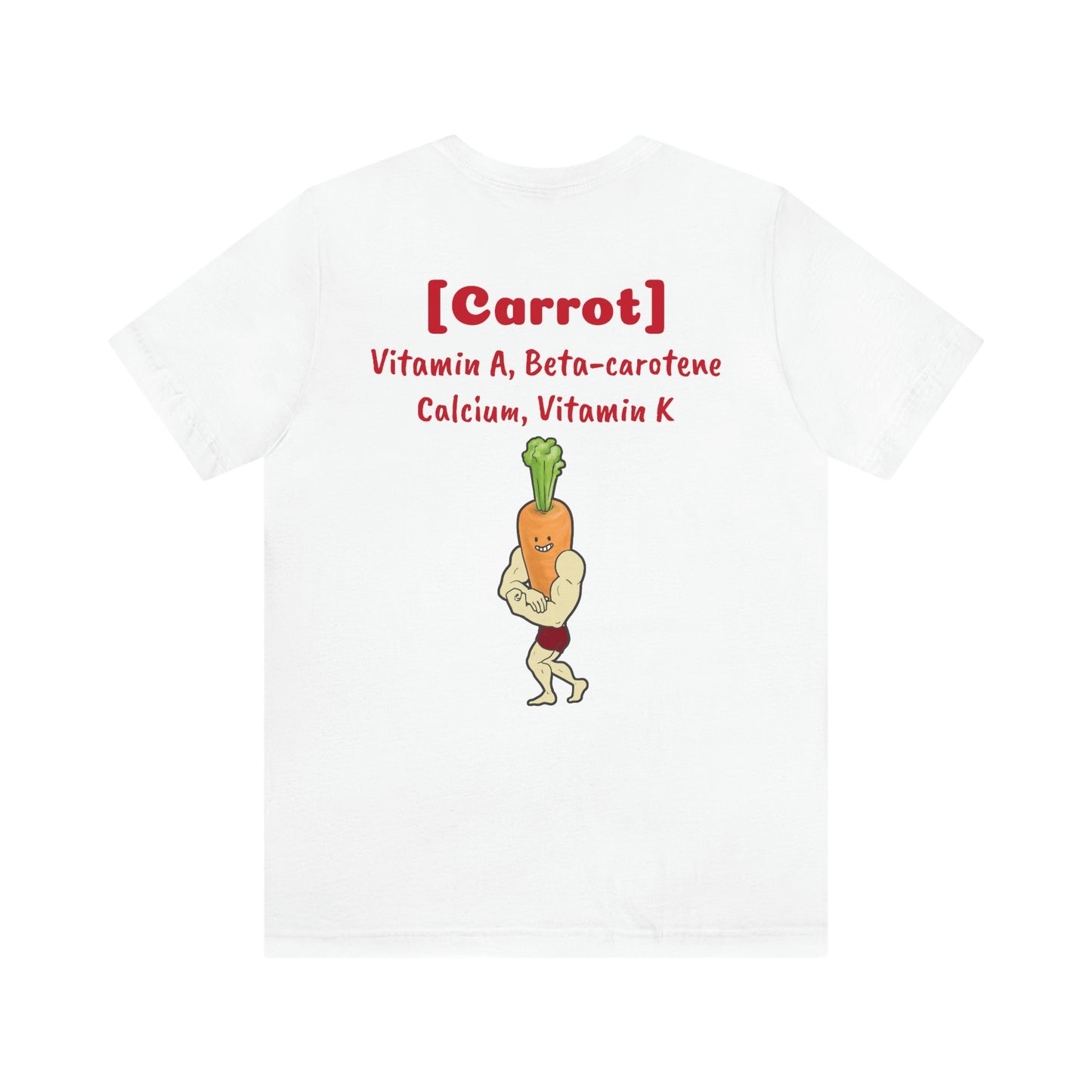 Carrota Veg Head Unisex Jersey Short Sleeve Tee