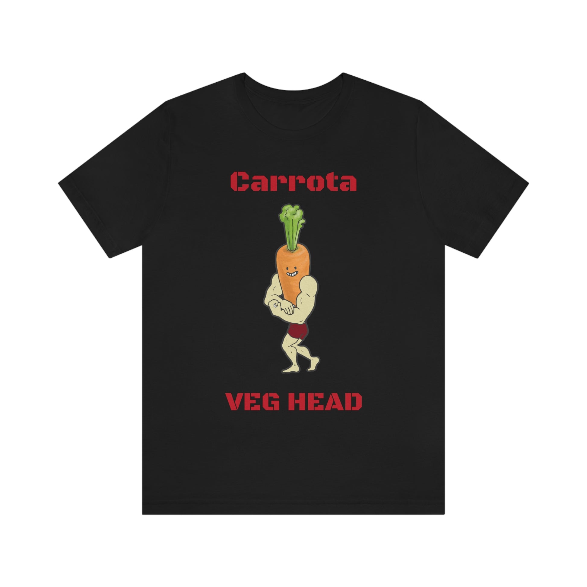 Carrota Veg Head Unisex Jersey Short Sleeve Tee