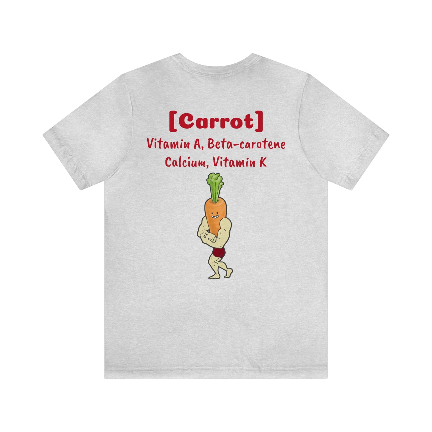 Carrota Veg Head Unisex Jersey Short Sleeve Tee